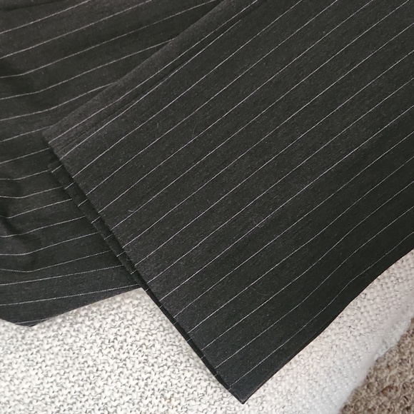 Express beautiful Editor pinstripe ladies trousers, size 0 Long. - Picture 5 of 5